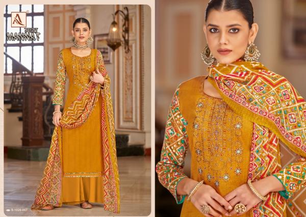 Alok Mannat Exclusive Zam Printed Designer Suits Collection